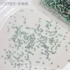 Pedras de strass para nail art em zircônia em formato de losango, populares online, super brilhantes, pedras de strass pequenas com base plana de floco de neve de Natal para unhas