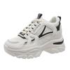 Sapatos Torre Femininos Primavera 2024 Novos Esportes Casuais Femininos Fundo Grosso Sapatos Femininos Pequenos Primavera e Outono Masculinos para Comércio Exterior