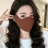 Nueva Mascarilla con Estampado de Leopardo Doble Capa Elástica Cálida Otoño e Invierno Forrada de Polar Transpirable para Adultos Protectora Resistente al Viento y al Polvo Mascarilla Mascarilla