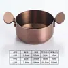 Taza de Salsa de Acero Inoxidable 304 con Asa, Taza para Salsa de Bistec, Bol para Salsa de Aperitivo Occidental con Plato para Vinagre, Cubo para Salsa para Untar