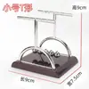 Péndulo de Bola Física Equilibrio Péndulo de Newton Levitación Magnética Mecánica de la Gravedad Adorno Artesanía Modelo de Colisión Bolas Rebotantes Cuentas
