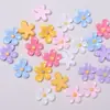 Flores Pequeñas de Colores, Flores Brillantes de Cinco Pétalos, Accesorios de Resina, Accesorios para el Cabello DIY, Pinzas para el Cabello, Adornos para el Cabello, Pasadores, Pegatinas para Fundas de Teléfono, Materiales