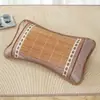 Funda de cojín de ratán helado de hoja de té de verano para protección del cuello y ayuda para dormir, uso doméstico, paquete doble, dormitorio de estudiante, persona soltera, para hombre