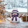 Novo Molde de Silicone de Boneco de Neve Usando Chapéu de Natal e Cachecol para Vela Aromática Artesanal DIY e Enfeite de Gesso