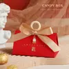 Caja de Azúcar Caja de Dulces de Boda Modelo Nuevo de Alta Gama 2026 Bolsa de Dulces de Boda Celebridad de Internet Caja de Regalo Caja Vacía