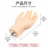 Perchero para pájaros con forma de mano simulada, mano artificial desmontable para periquitos, cotorras y periquitos sol, accesorios para pájaros