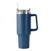 Amazon popular Car Cup 40oz alça copo a vácuo 304 aço inoxidável grande capacidade de conservação a frio Canudo copo de sorvete