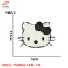 Nuevos parches de tela de personajes de dibujos animados de gran venta Mickey Mouse y Gato KT, accesorios para ropa, parches decorativos para camisetas, bolsos y cestas