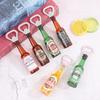 Abridor de botellas de cerveza creativo hogar personalizado tendencia pegatinas para refrigerador mini destornillador de cerveza al por mayor