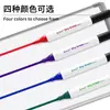 Marcador para Quadro Branco Jupai de Duas Pontas Apagável Grande Capacidade Base Água Ponta Grande Fácil de Apagar Caneta para Escritório Ensino Colorida Caneta Apagável a Seco