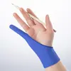Luvas Anti-Toque Acidental de Dois Dedos, Luvas de Pintura e Esboço Anti-Toque Acidental de Camada Única em um Dedo, Luvas de Desenho para Tablet Digital