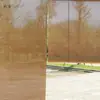 Cortinas de Bambú Totalmente Opacas con Gasa para Protección Solar, Aislamiento Térmico y Transmisión de Luz, Estilo Sencillo y Natural, Adecuadas para Uso en el Hogar y la Oficina, Persianas Enrollables de Bambú