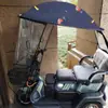 Triciclo Elétrico Phoenix Capota de Chuva para Carro Capa Transparente para Chuva Capota para Idosos no Trajeto para Casa Carro Pequeno Capota de Chuva Totalmente Fechada
