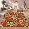 Alfombra de sala de estar de imitación cachemir simple transfronteriza, manta para sofá y mesa de café, absorbente, antideslizante, lavable, alfombra completa de área grande