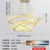 Lámpara de araña de cristal de lujo para comedor, lámpara de alta gama para sala de té, 6 lámparas nuevas de diseño para mesa de comedor y mesa de bar, hierro