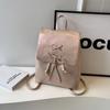 Mochila Estilo Ballet para Mujer 2026 Nuevo Diseño de Nicho Mochila con Lazo Mochila Pequeña Versátil Casual