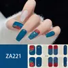ZA - Adhesivo para uñas blanco sin hornear, totalmente impermeable, parche para decoración de uñas, sensación avanzada, simple, pegamento para esmalte de uñas al por mayor