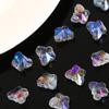 Comercio Exterior Calidad Diamantes para Uñas Adornos Cristal Mariposa Agujero Vertical Fondo Puntiagudo Facetado Colgante Mariposa Accesorios para Joyería DIY con Agujeros