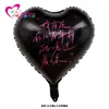 Cuenta Regresiva Feliz Año Nuevo 2026 Globos de Corazón de 18 pulgadas Día de Año Nuevo Año del Caballo Influencer de Internet Día de San Valentín Globos Venta al por Mayor