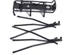 Portaequipajes trasero de aleación de aluminio para bicicleta, con tripulante, bicicleta de montaña, cuadro trasero, cuadro trasero para montar, accesorios para cuadro de asiento trasero