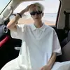Camisa polo de verano para hombre, manga corta, cuello camisero, holgada, transpirable, fresca, casual, camiseta de algodón puro, top versátil de manga corta, moderno