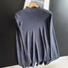 Suéter de Tricô Gola Alta Meia Slim Fit 2026 para Usar em Camadas com Camiseta de Manga Longa para Mulheres Atacado H10AS8412