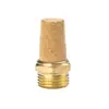 Válvula solenoide pneumática silenciador de cobre cabeça chata/acelerador/cabeça longa BSL-01/02/03/04/06 redução de ruído silencioso