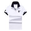 Suministro directo de fábrica de nueva camiseta de manga corta de verano para hombre, versión coreana de polo transpirable de malla de cuentas delgadas de una generación de cabello