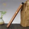 Porta-incenso Quadrado de Sândalo Roxo com Tampa de Rosca, com Incrustações de Buxo e Folha de Ginkgo, Porta-incenso Vertical de Madeira, Artesanato de Tubo para Incenso