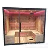 Cámara de Sudoración de Cedro Rojo Importado, Caja de Sudoración y Fumigación, Sala de Vapor Seco y Ondas de Luz Venta Directa, Estufa de Sauna, Sala de Sauna de Vapor Húmedo