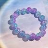 2026 Pulseras de Cuentas de Color Degradado Más Vendidas Directamente del Fabricante Joyería al por Mayor Cuentas de Vidrio Regalo de Amistad
