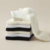 Calcetines de una pieza con costuras de color sólido sin varillas para hombres y mujeres, transpirables y absorbentes del sudor, calcetines de tubo medio, calcetines de algodón universales de cuatro estaciones de varios estilos.