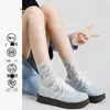 Zapatillas de entrenamiento versátiles de estilo coreano con lunares y rayas para mujer, colección otoño 2026, estilo preppy, dulces, cómodas y casuales