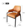Mesa de negociación y silla de hotel de lujo, ligera, moderna, sencilla, informal, pequeña, redonda, para recepción de oficina de ventas.