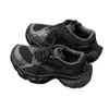 Grapadora Paris Grapadora Zapatos de Papá para Hombres y Mujeres Nicho Suela Gruesa Elevadores Zapatos Deportivos Casuales de Malla para Pareja