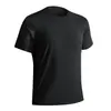 Camiseta de Borracha Sem Costura de Manga Curta, Nova Estilo Verão 2026, com Alta Elasticidade, Fresca e Respirável, Casual, Fashion e Esportiva