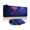 Regalo Creativo para Novio Alfombrilla de Ratón E-Sports Luminosa Colorida RGB con Luz Fresca Alfombrilla de Mesa para Juegos E-Sports