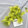 Vendas diretas do fabricante: plantas verdes artificiais, arranjos florais de pinho gordo, acessórios, decorações de parede de plantas para feriados, plantas verdes para cenários de casamento e eventos