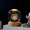 Regalo de Cumpleaños de Alta Gama Bola de Cristal Cielo Estrellado Día de San Valentín Adornos de Escritorio Luz Nocturna Decorativa Lámpara de Mesa