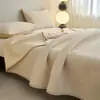 2026 Novo Bebê Veludo & Algodão Puro Cor Sólida Quente Coração Lavável Capa de Cama Colcha Item Único