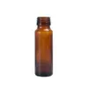 Fábrica em estoque Chá 50ml Frasco Líquido Oral Marrom Escuro Proteína Peptídeo Enzima Frasco de Vidro Frasco de Bebida de Espinheiro Marítimo