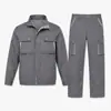 Conjunto de Ropa de Trabajo de Poliéster-Algodón para Otoño Resistente al Desgaste Transpirable Ropa de Trabajo para Taller Soporte Directo de Fábrica Personalización de Logo Muestra Disponible