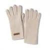 Guantes Táctiles de Cachemira Otoño e Invierno Nuevos Guantes Cálidos Lisos para Hombre y Mujer Guantes Ciclistas a Prueba de Viento Guantes de Punto sin Dedos