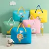 Colcha Infantil Bolsa de Almacenamiento de Dibujos Animados Gran Capacidad Impermeable Bolsa para Colcha Ropa Equipaje Bolsa de Almacenamiento Plegable Bolsa para Mudanzas