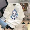 Camiseta Popular de Manga Corta Nezha 2025 para Hombres y Mujeres, Diseño de Moda Nacional, Camiseta Suelta de Verano Impresa para Mujeres