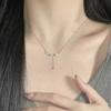 Espiga Ping An ~ Collar de Espiga de Trigo Femenino ins Moderno Nicho Sentido de Diseño Avanzado Cadena Clavícula Significado Collar Ping An de un Año