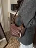 Bolso Tote con Estampado de Letras Retro para Mujer 2026 Nuevo Estilo Bolso de Mano Bolso Cruzado al Hombro Bolso Versátil con Textura para el Trabajo para Mujer