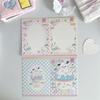 Material de embalaje de tarjeta plegable con cabezal de tarjeta original, tarjeta de envío, tarjeta de mensaje, tarjeta de embalaje de regalo, tarjeta de felicitación