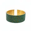 Pulsera Redonda Multicapa con Tachuelas de Diamante Estilo Lujo Ligero Europeo y Americano, Pulsera Exquisita y de Moda de Alta Resistencia, Joyería de Declaración de Nicho de Gama Alta