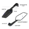 Espejo retrovisor para bicicleta de montaña, espejo plano de nailon, reflector ajustable de 360 grados, espejo de reversa, accesorio de ciclismo